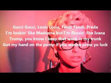 he wanna take me shopping he wanna buy me gucci|Gucci Gucci lyrics by Kreayshawn, 5 meanings, official 2024 song .